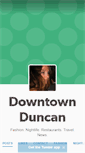 Mobile Screenshot of downtownduncan.com